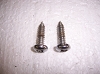 DOOR PULL STRAP HANDLE BRACE SCREWS 2 TO DOOR USED